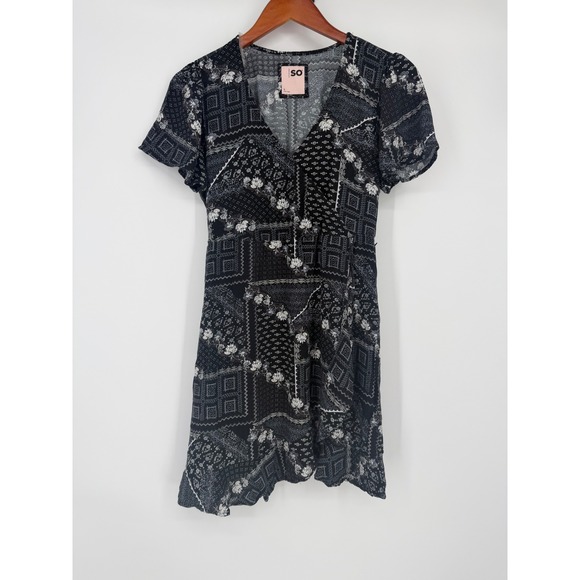 Sonoma Goods For Life Dresses & Skirts - SO Juniors Dress Small Y2K Boho Whimsigoth Patchwork Retro Paisley Festival